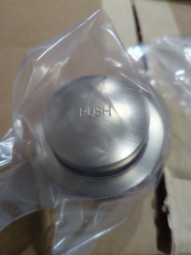 Bennington Nickel Toe Touch Bathtub Conversion Drain Kit Brushed Nickel