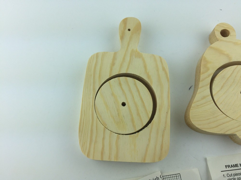 Hornbook And Bell Finishing Frame For Cross Stitch Projects With Patterns