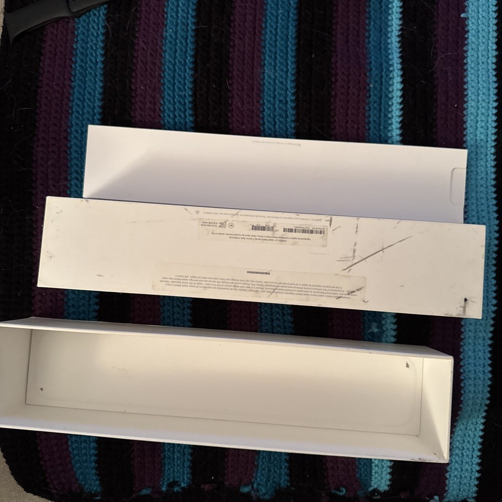 Apple Watch Series 2 *EMPTY BOX ONLY* 42mm BLACK