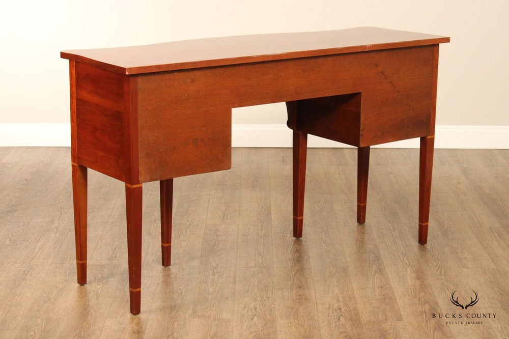Statton Hepplewhite Style Cherry Serpentine Sideboard