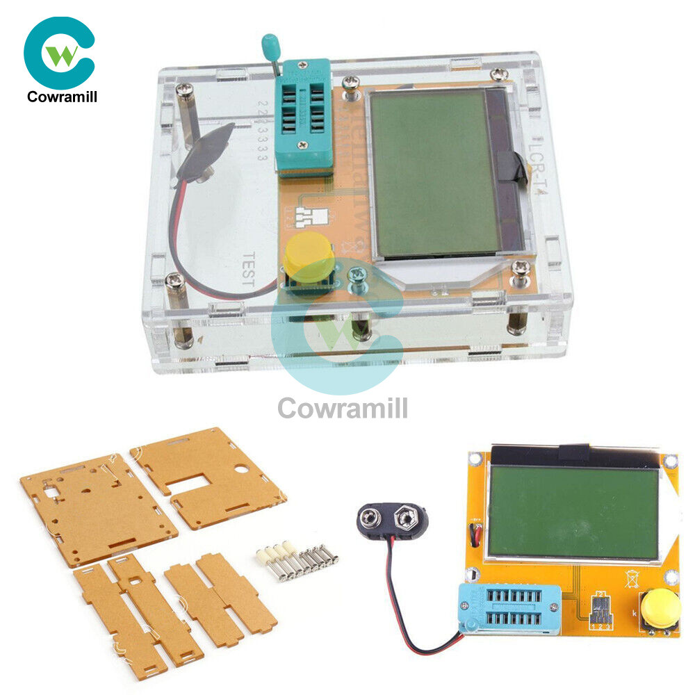 LCR-T4 MTY328P Transistor Tester Diode Triode Capacitance ESR Meter MOS PNP/NPN