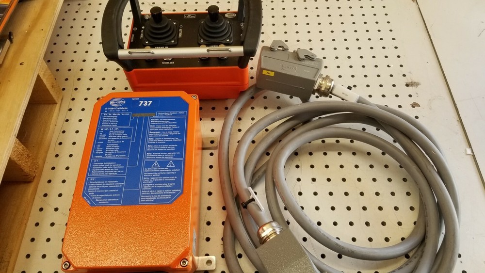 HBC RADIOMATIC controller, cord, raidiobus 737