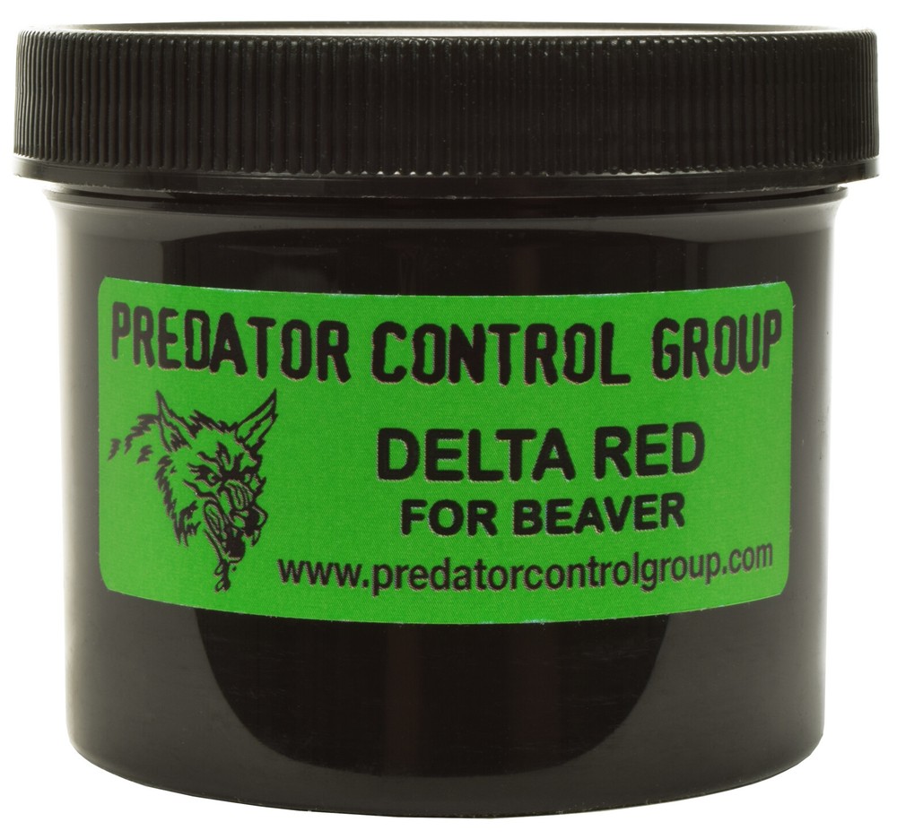 Predator Control Group Delta Red Beaver Lure - 4 oz Jar