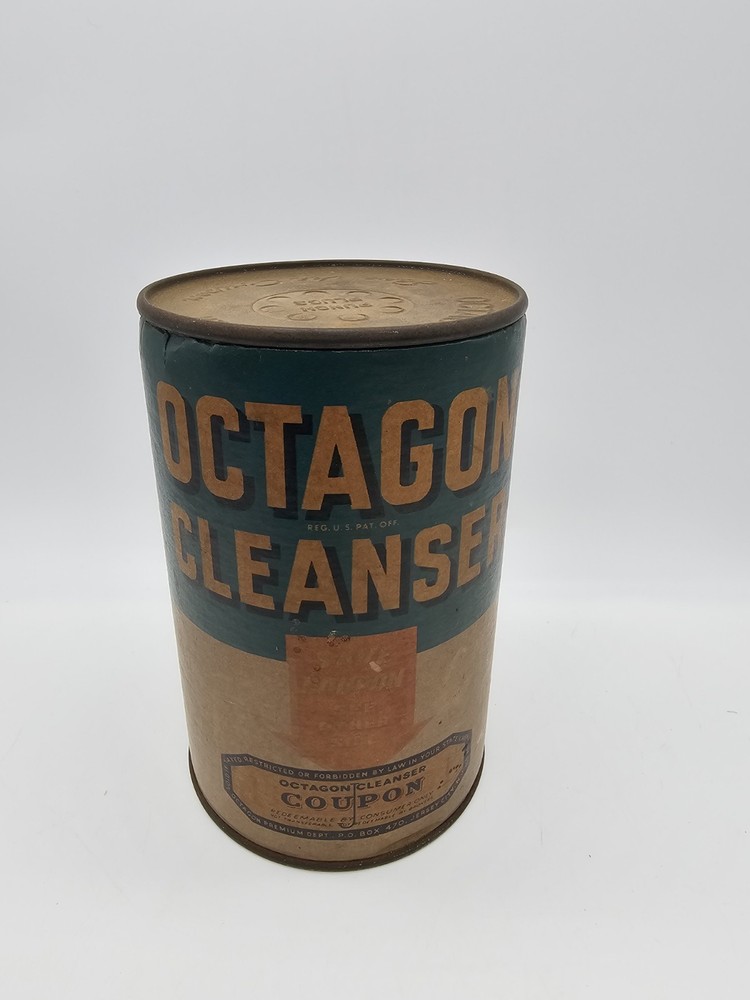 Vintage Octagon Cleanser Can *Unopened*