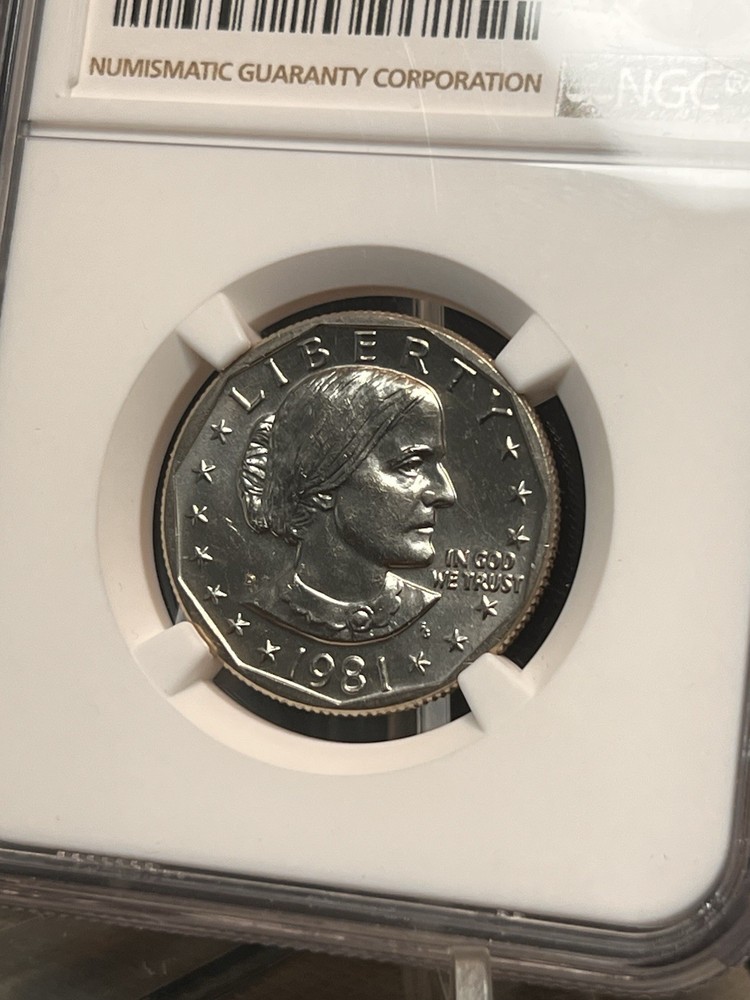 1981-D MS67 NGC $1 Susan B Anthony RARE GRADE!!!