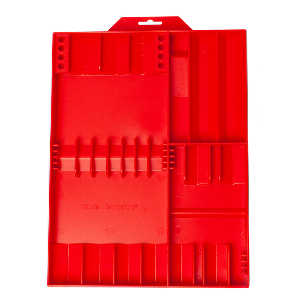 Tool Sorter Screwdriver Organizer – Red