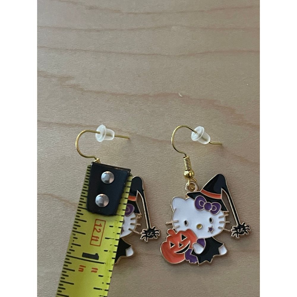 Halloween Holiday Hello Kitty Bundle Handmade Earrings ~ New