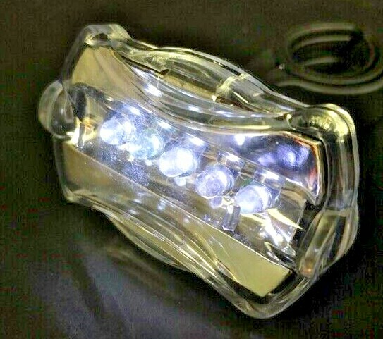 1 pc Bike Safety Blinker Tail Light Battery Multi-Pattern Water Resistant Run US