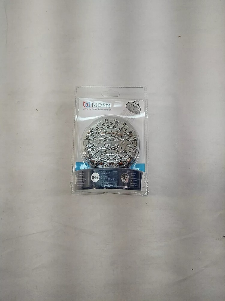 Moen 5 Function Wall mount Showerhead Shwoer Head - Chrome Finish