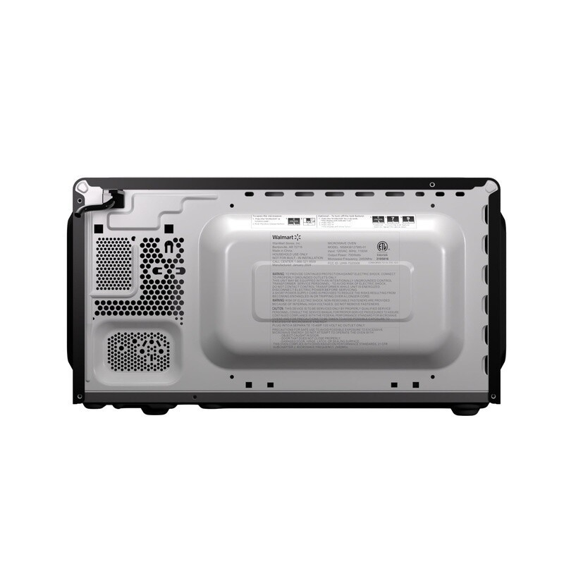 Compact Microwave Oven 700W LED Display Timer Child Lock Defrost One Touch New