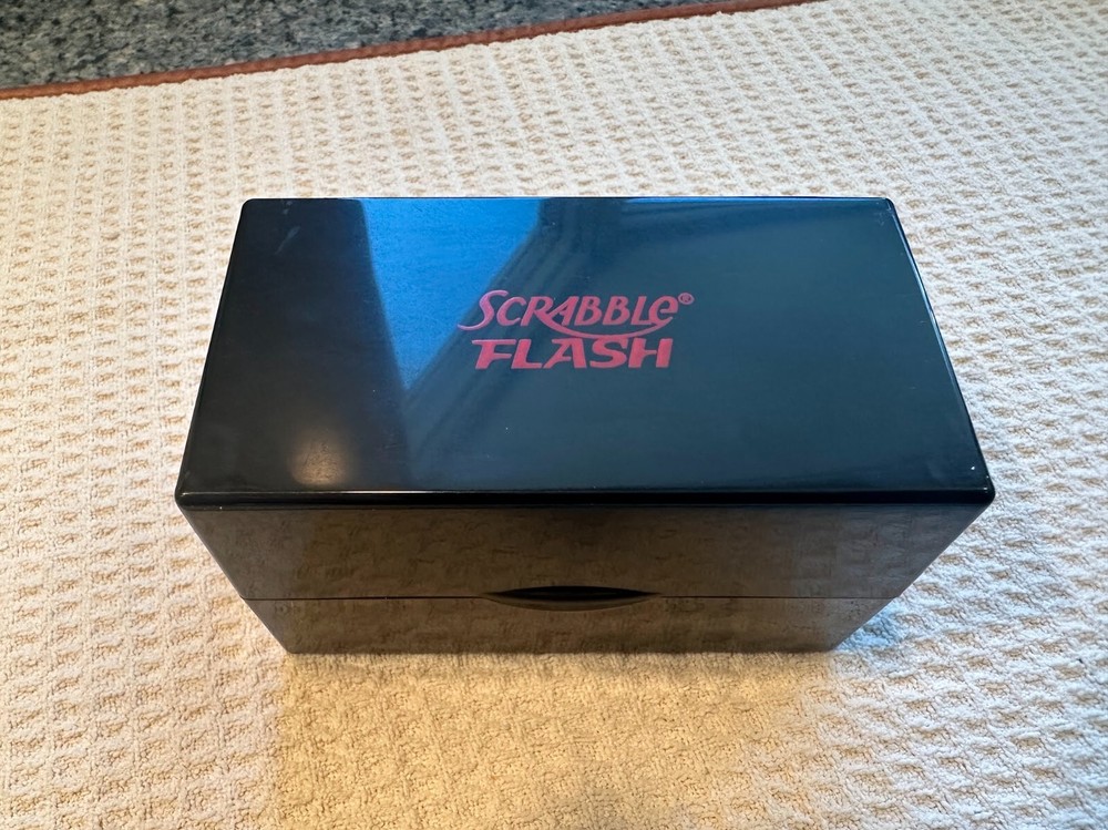 Hasbro Scrabble Flash Electronic Travel Game Complete Preowned