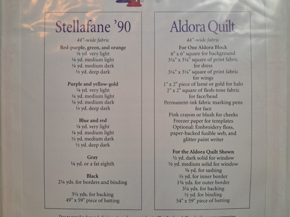 That Patchwork Place Quilt Pattern - Classics (Stellafane '90 & Aldora Quilt)