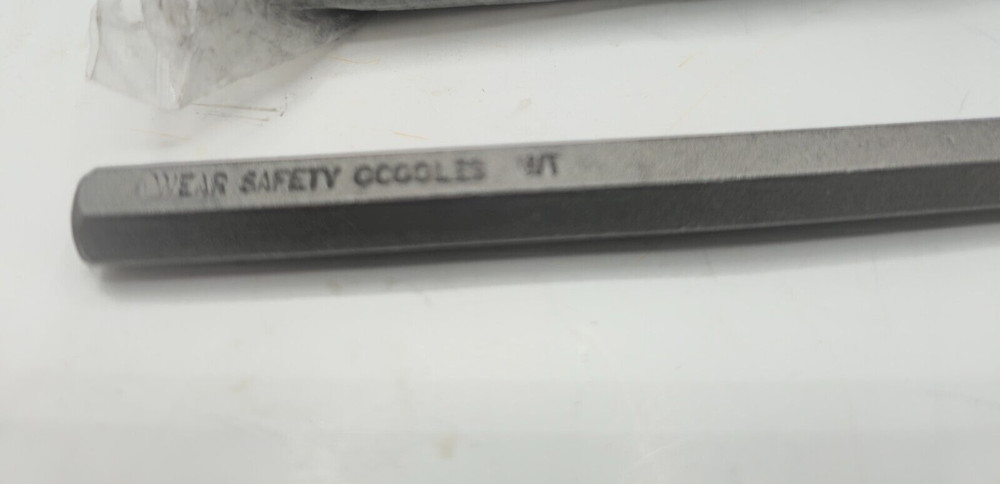 4 Pack Wilde Tool CC1632.NP Cold Chisel, 1/2 in Tip, 6 in OAL, HCS Blade