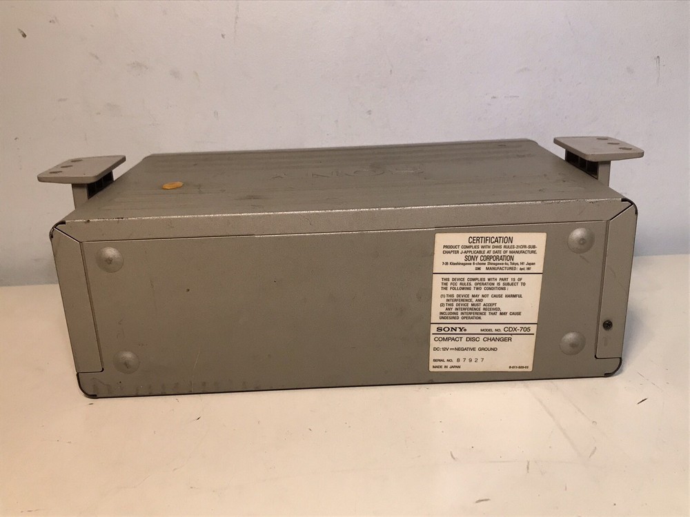 Sony CDX 705 10 Disc CD Changer