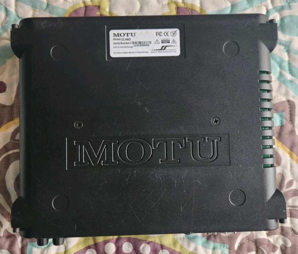 MOTU UltraLite mk3 Digital Recording Interface