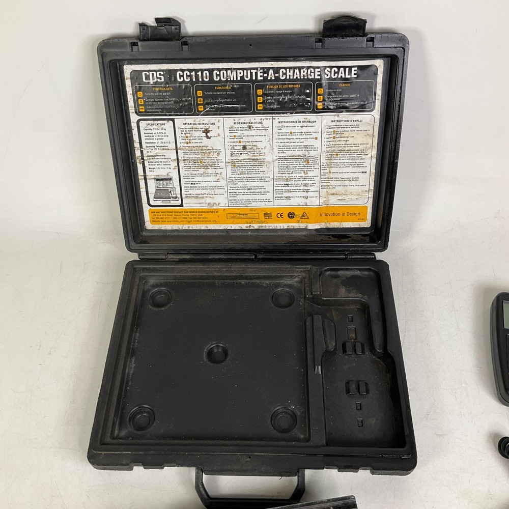 CPS CC110 Compute-A-Charge Scale 110lbs. Capacity With Case