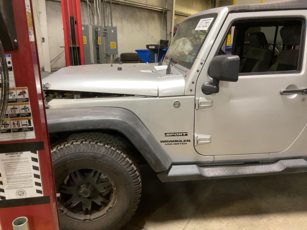 Used Windshield Frame fits: 2010 Jeep Wrangler Grade A