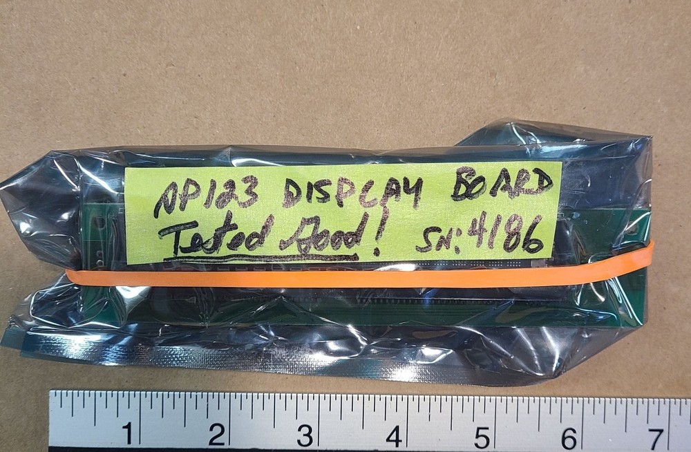 AP Automatic Products 123 snack vending machine display board - Tested Good