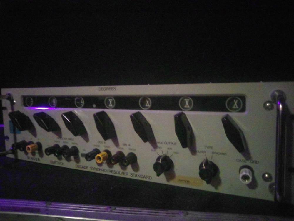 Singer Gertsch Decade Synchro / Resolver Standard