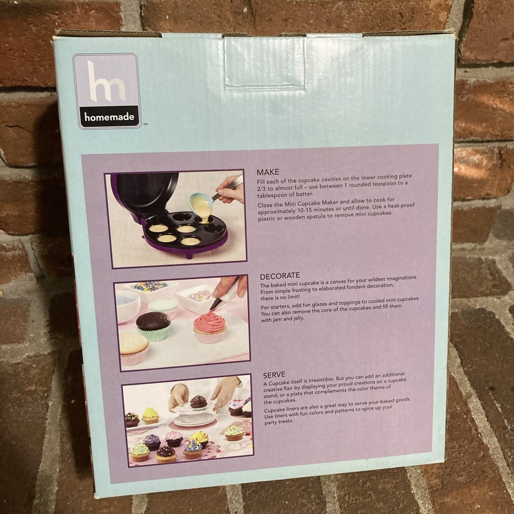 New Mini Cupcake Maker Model# TSK-2065AMF2