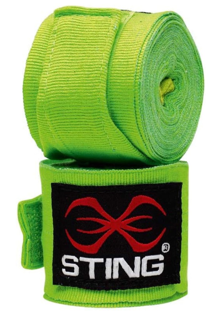 Elastic Boxing Hand Wraps with Thumb Loop for Training & Competition  180"
