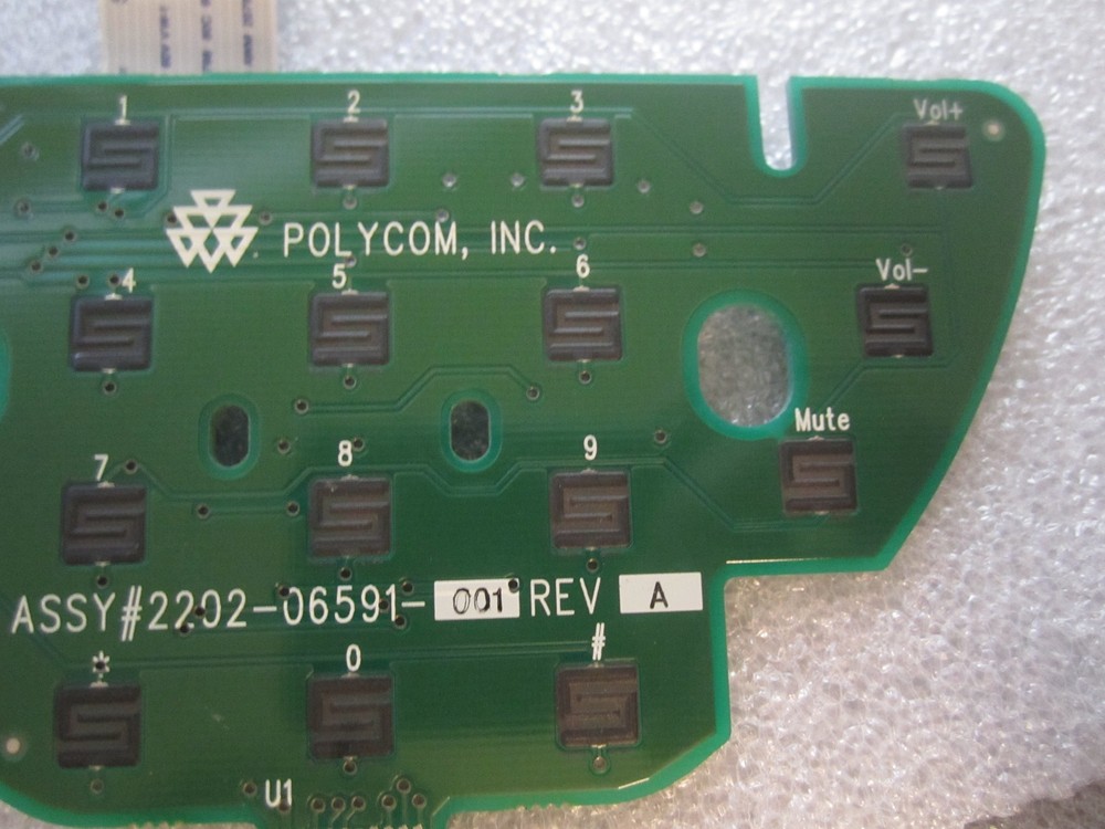 POLYCOM 1380-06591-001 Dial Control Board assembly--FAST SHIPPING!!!