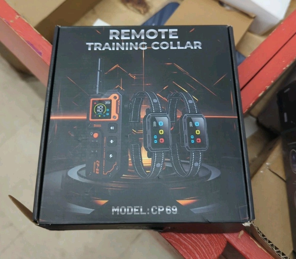 MAHWER Dog Training Collar Model CP69 with Remote and 2 Receiver Collars Box67