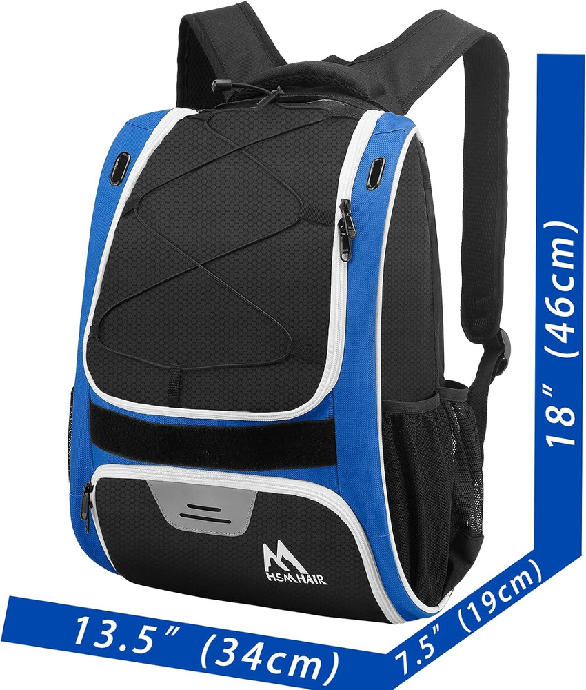 Baseball Bag-Baseball Backpack Holder for Baseball, Large Main Compartment,Softb