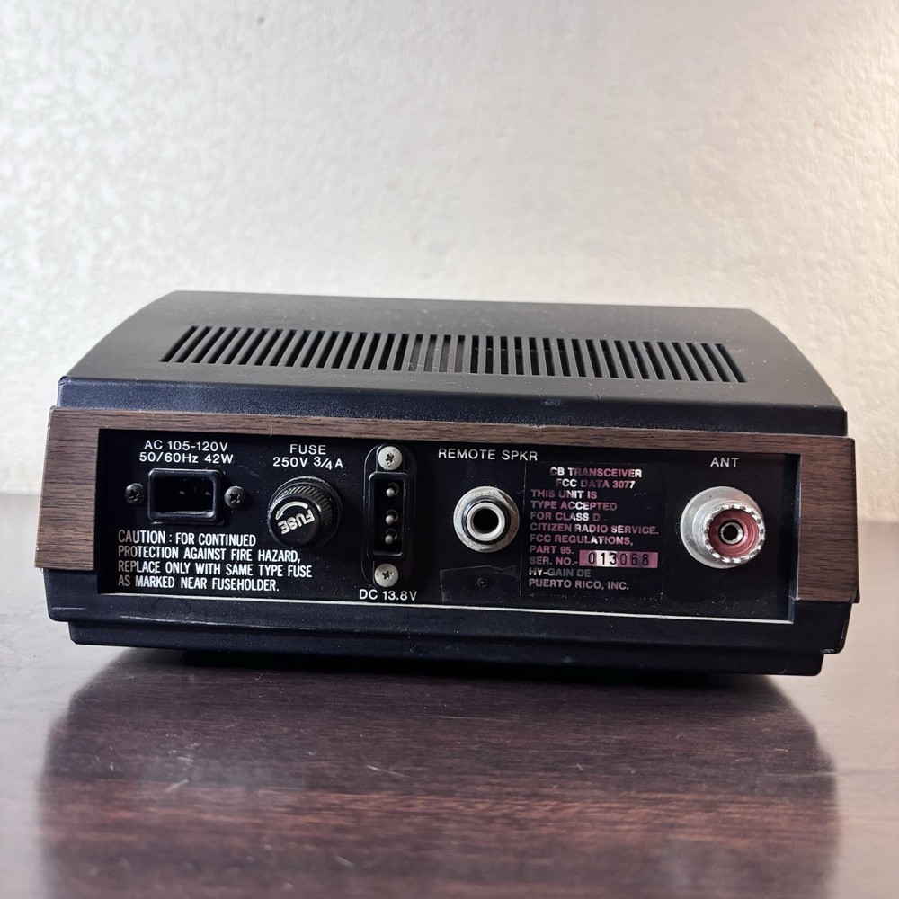 Vintage Hy-Gain VII CB Transceiver | Tested Working - No AC Cord *NOTES*