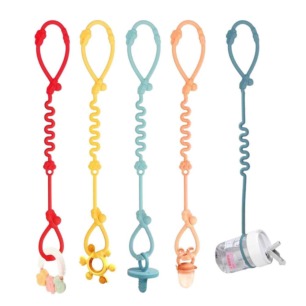 Adjustable Silicone Straps for Baby - 5 Pack