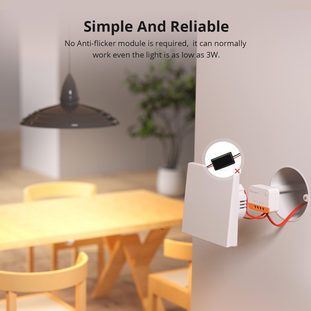 SONOFF ZBMINIL2 Zigbee Smart Switch 5 Pack Timer Scene Two Way Control for Alexa