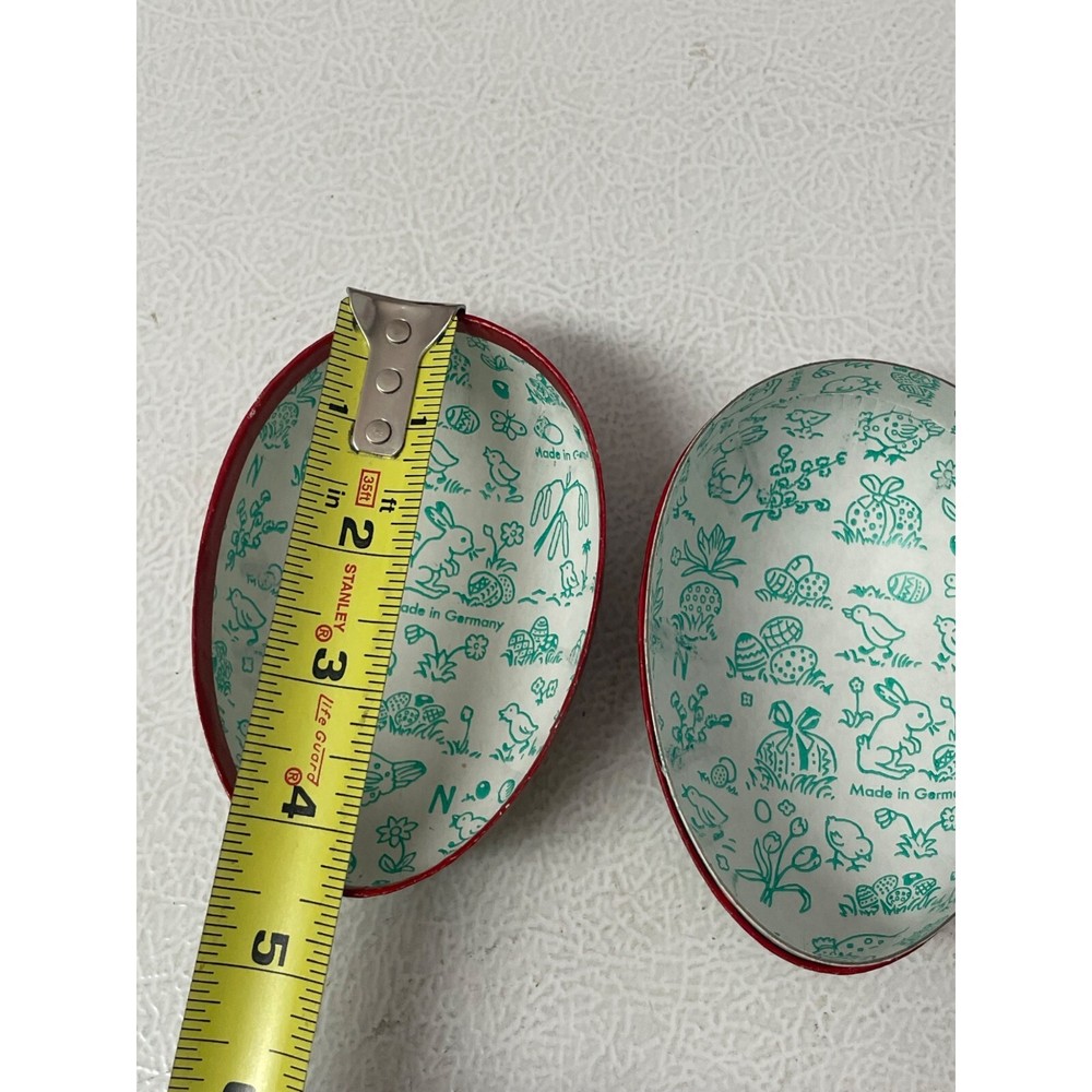 Vintage German Easter Egg Rabbit & Chicks Design by M. Drechsel Germany