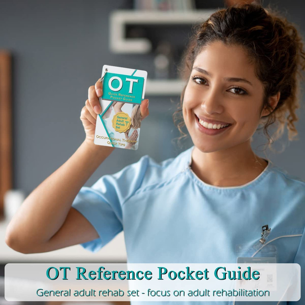 Occupational Therapy Reference Pocket Guide - Must Have OT Resource 32 Pages Qui