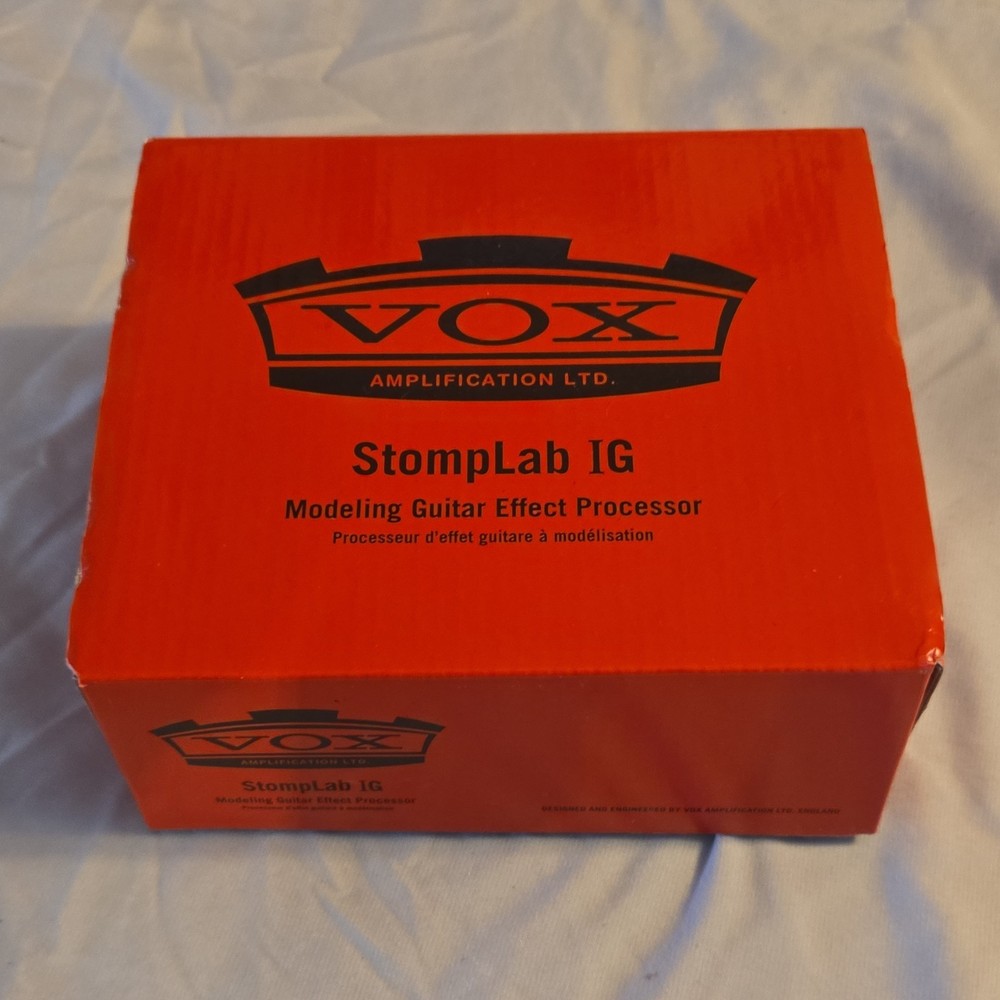 Vox StompLab IG Digital Modeling Multi-Effects Processor for Electric Guitar