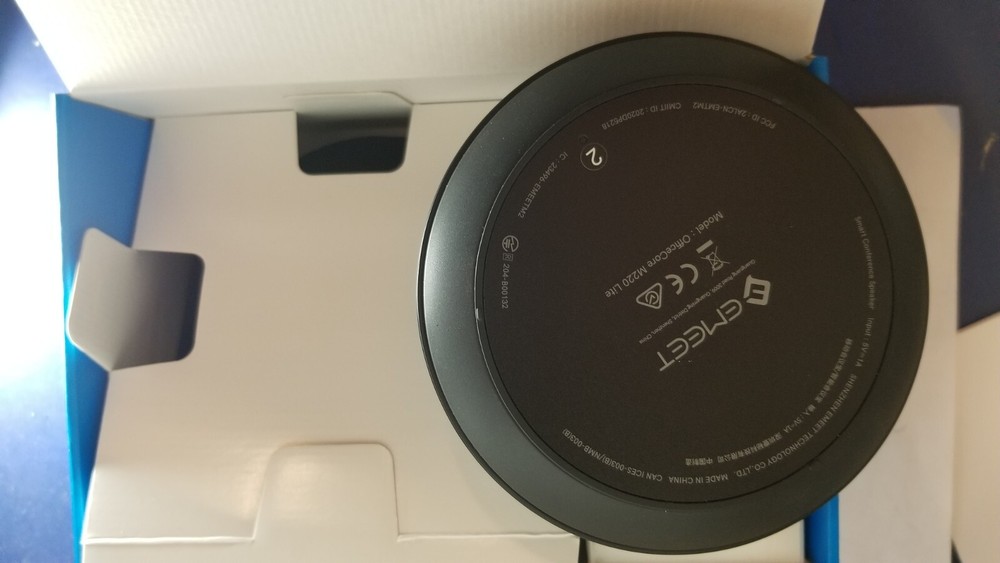 EMeet OfficeCore M220 Lite- Professional Bluetooth Speakerphone (2 PACK)