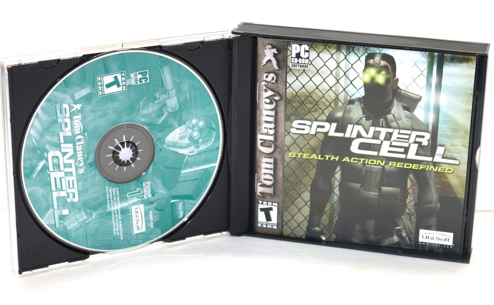 TOM CLANCY SPLINTER CELL STEATH ACTION REDEFINED PC ROM SOFTWARE