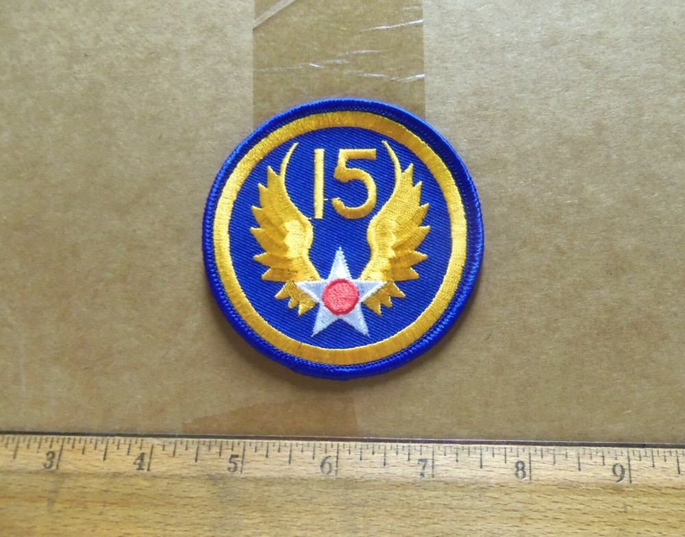 US Air Force - 15th Air Force Embroidered Patch