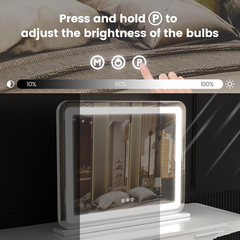 Lighted Vanity Mirror, Lighted Vanity Mirror