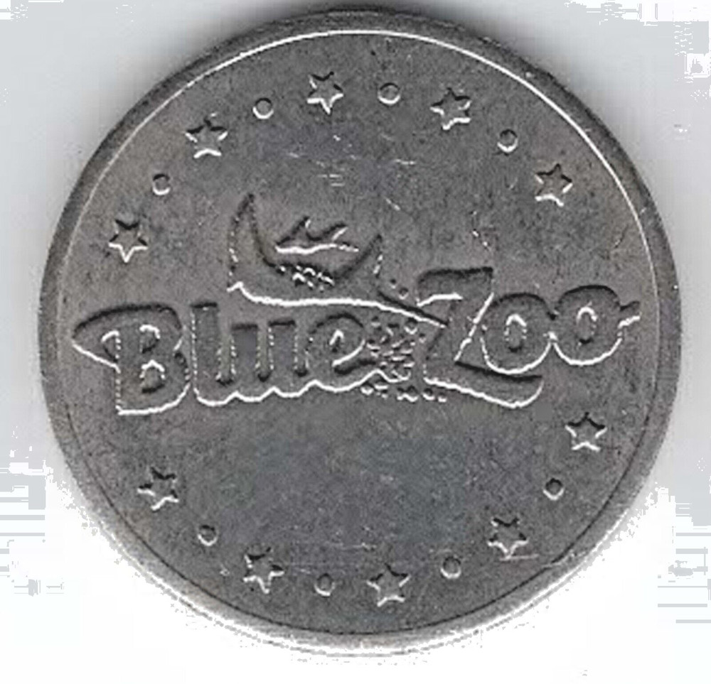 Blue Zoo - Interactive Aquarium Spokane, WA Token - 25mm (#1)