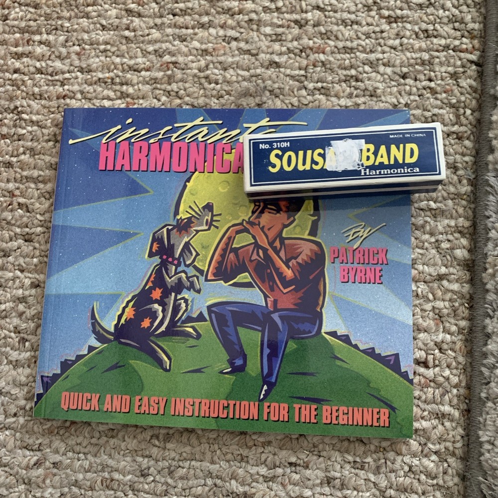 Bluesband Harmonica And Instant Harm. Instruction Beginner Book & Harmonica (E)