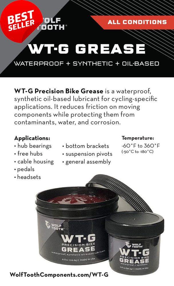 WT-G Precision Bike Grease - 2Oz
