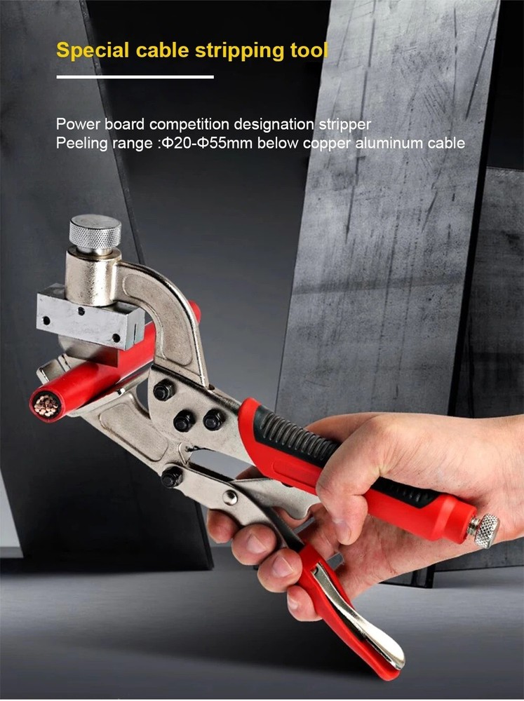 Multi-function Electrician Wire Stripper BXQ-F-55 High Voltage Cable Stripper