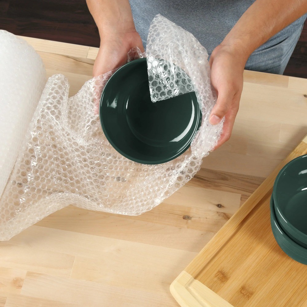 Large 12" x 100' Roll with 3/16 Inch Small Bubbles for Packaging