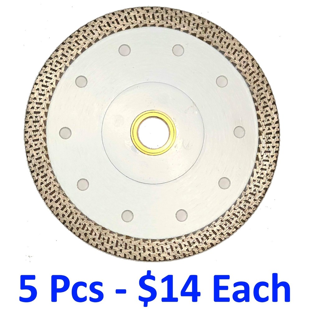 5" Turbo Mesh Tile Blade [5 pack for $14 Each]