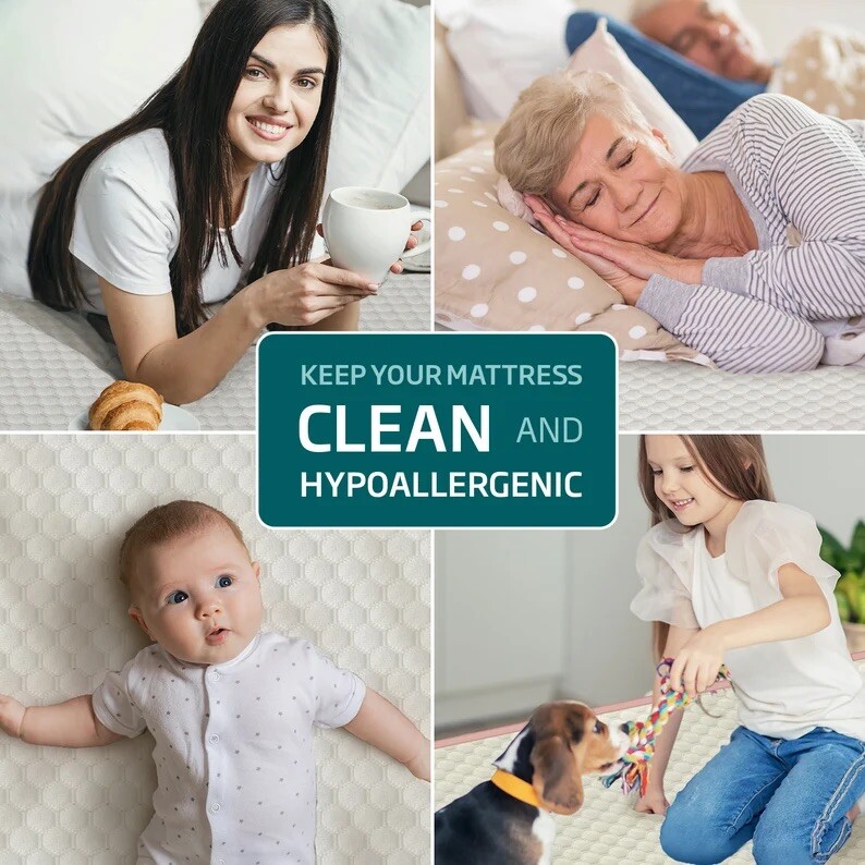 Verlu Waterproof Mattress Protector - King