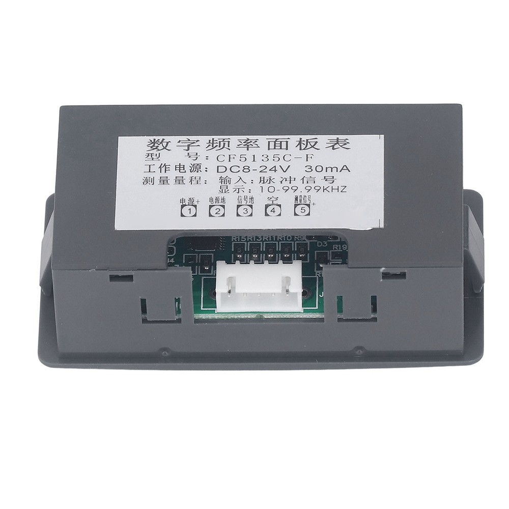 Digital Frequency Meter Counter LED Relay Output Countdown Timer 100khz.