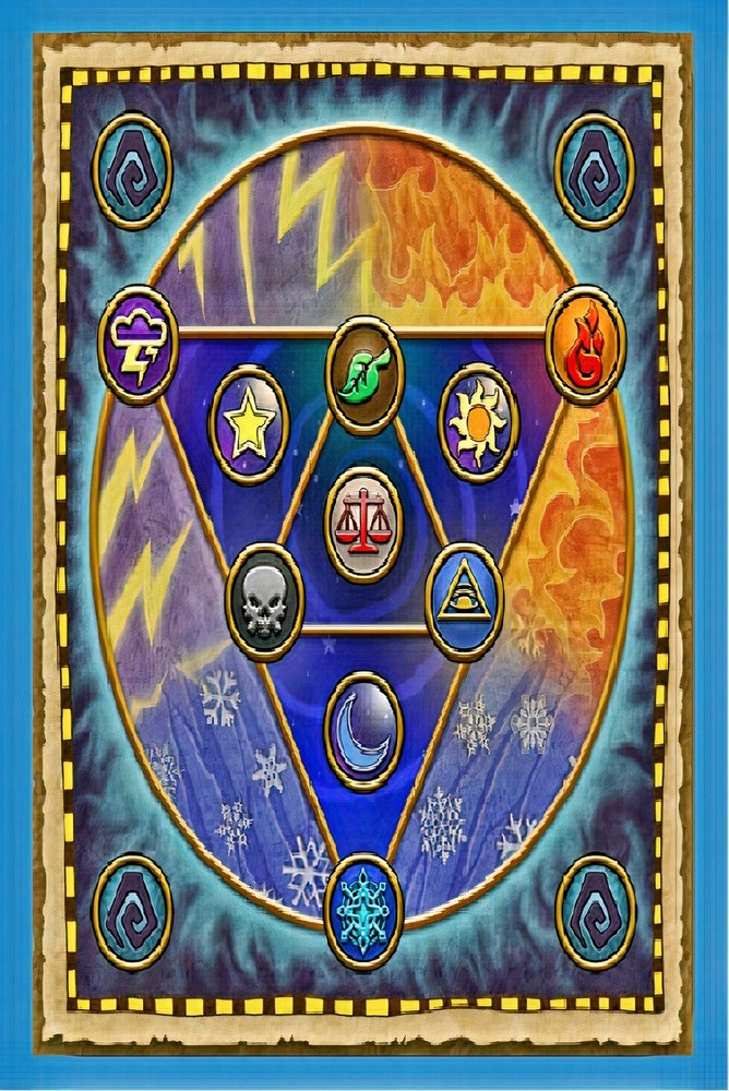 Wizard101 Custom Deck (50 total card deck) **Info about cards in Description**