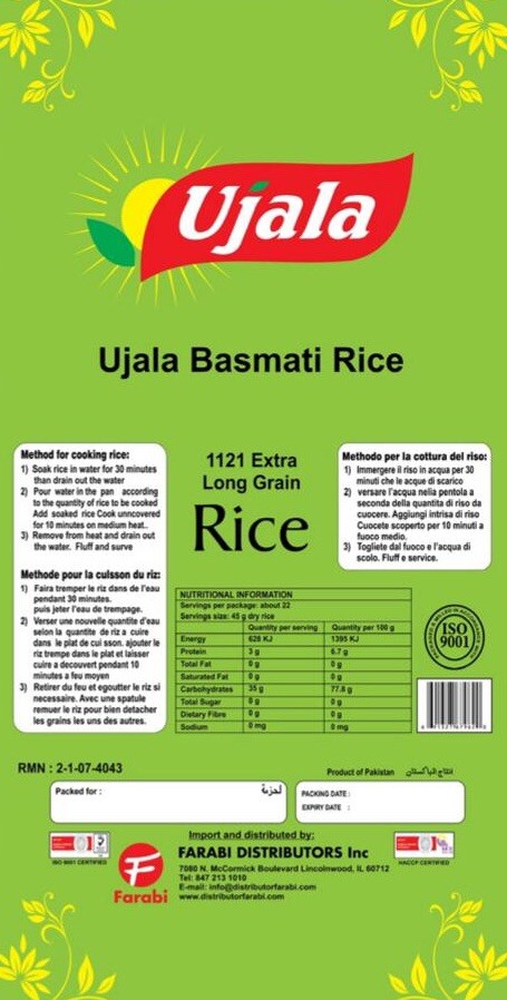 Ujala Basmati Rice Extra Long Grain Rice
