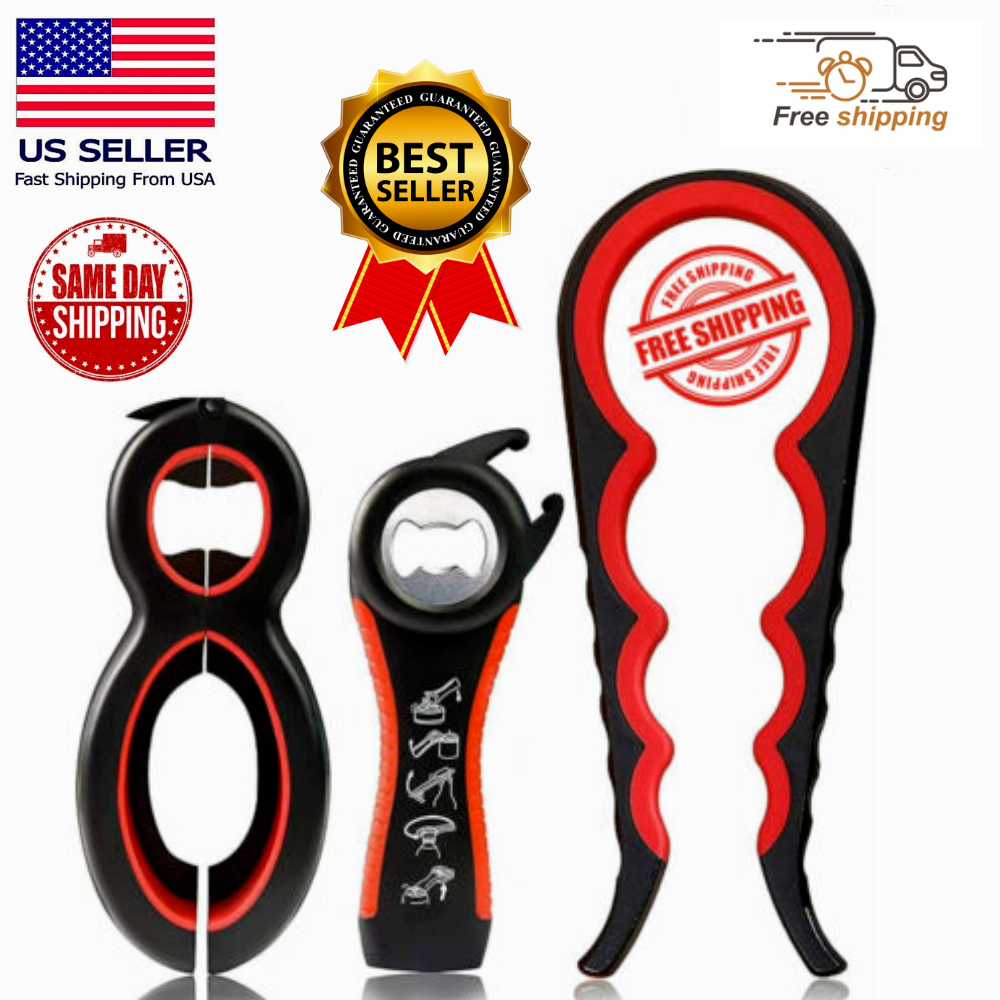 Jar Bottle Can Opener Multifunctional Kitchen Tools - Individual/Pack