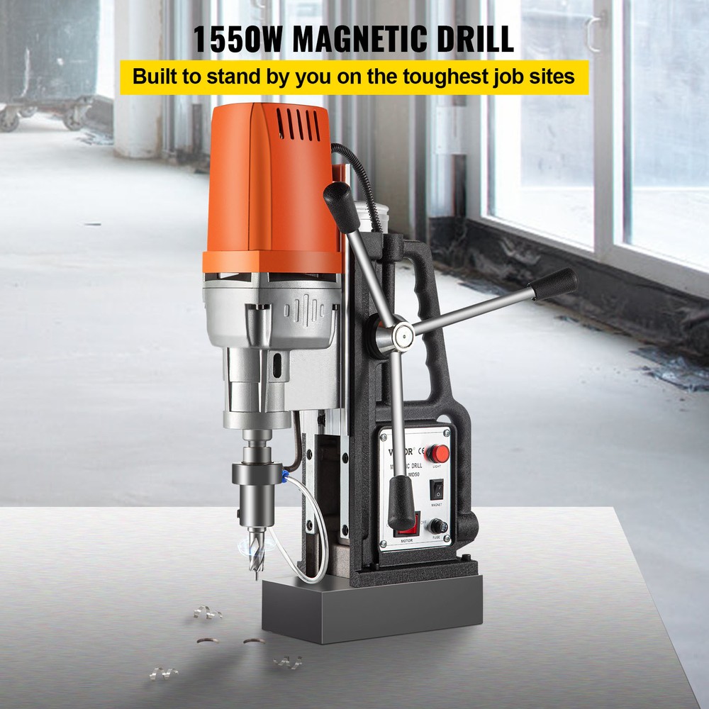 MD50 Magnetic Drill Press 2" Boring & 2900 Lbs Magnet Force